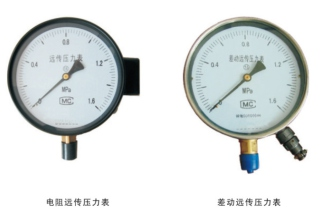 压⼒表